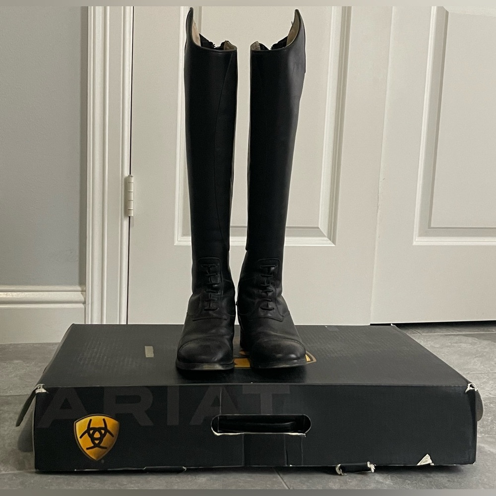 5.5 Ariat Monaco LX Field Boots NEW WITH BOX